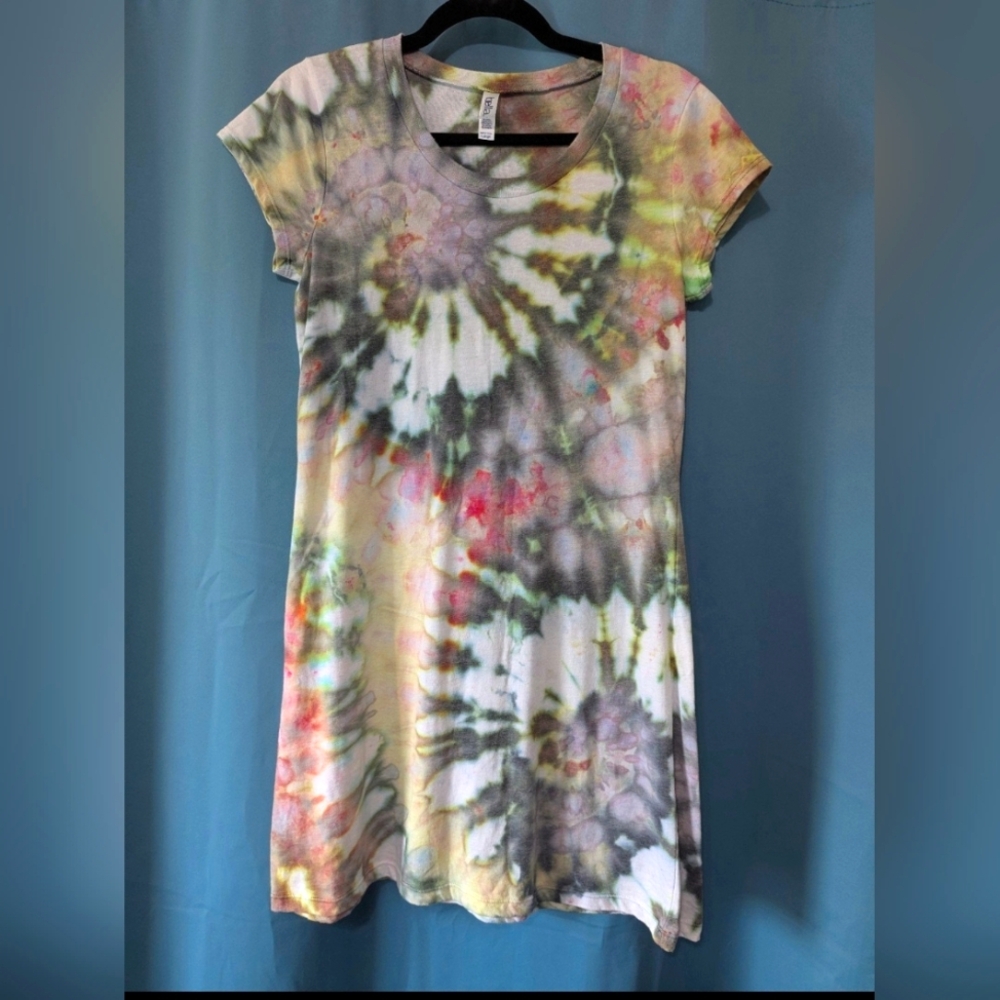 Tie-dye T-shirt Midi Dress